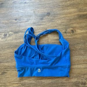 Buff bunny blue sports bra
